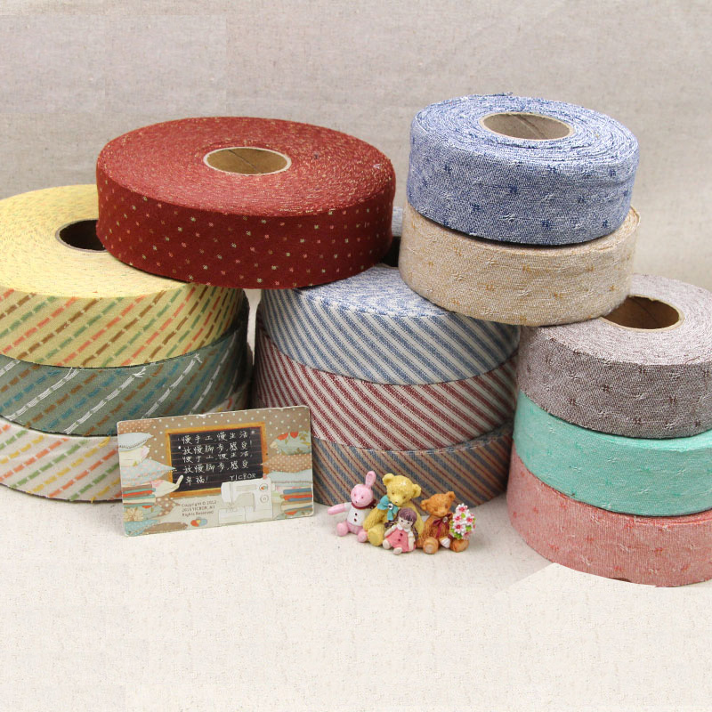 Binding Tape Bias - 4cm *100cm Yarn-Dyed Bias Binding Cotton