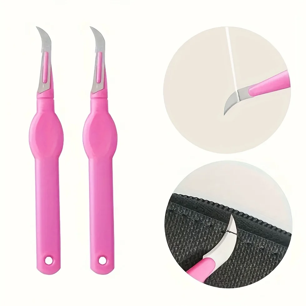Seam Ripper Tool - 2pcs Seam Ripper Handmade Plastic Handle