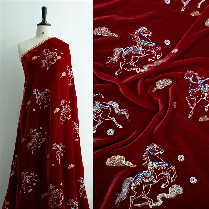 Sewing Vest - Autumn/Winter Thick Silk Velvet Nail Bead