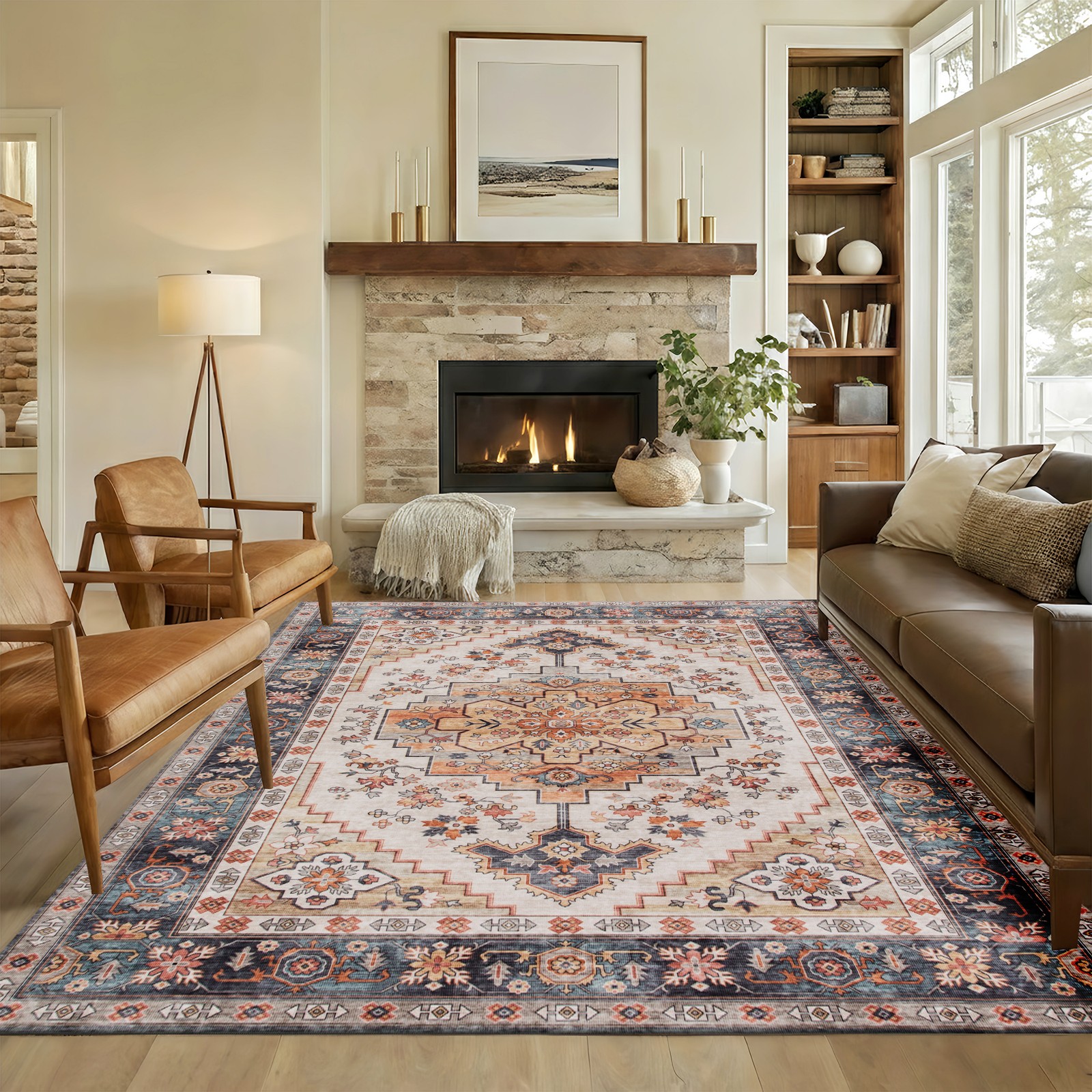 Century Textile & Sewing Supply Reviews - Area Rug 5x7, Machine Washable Rug