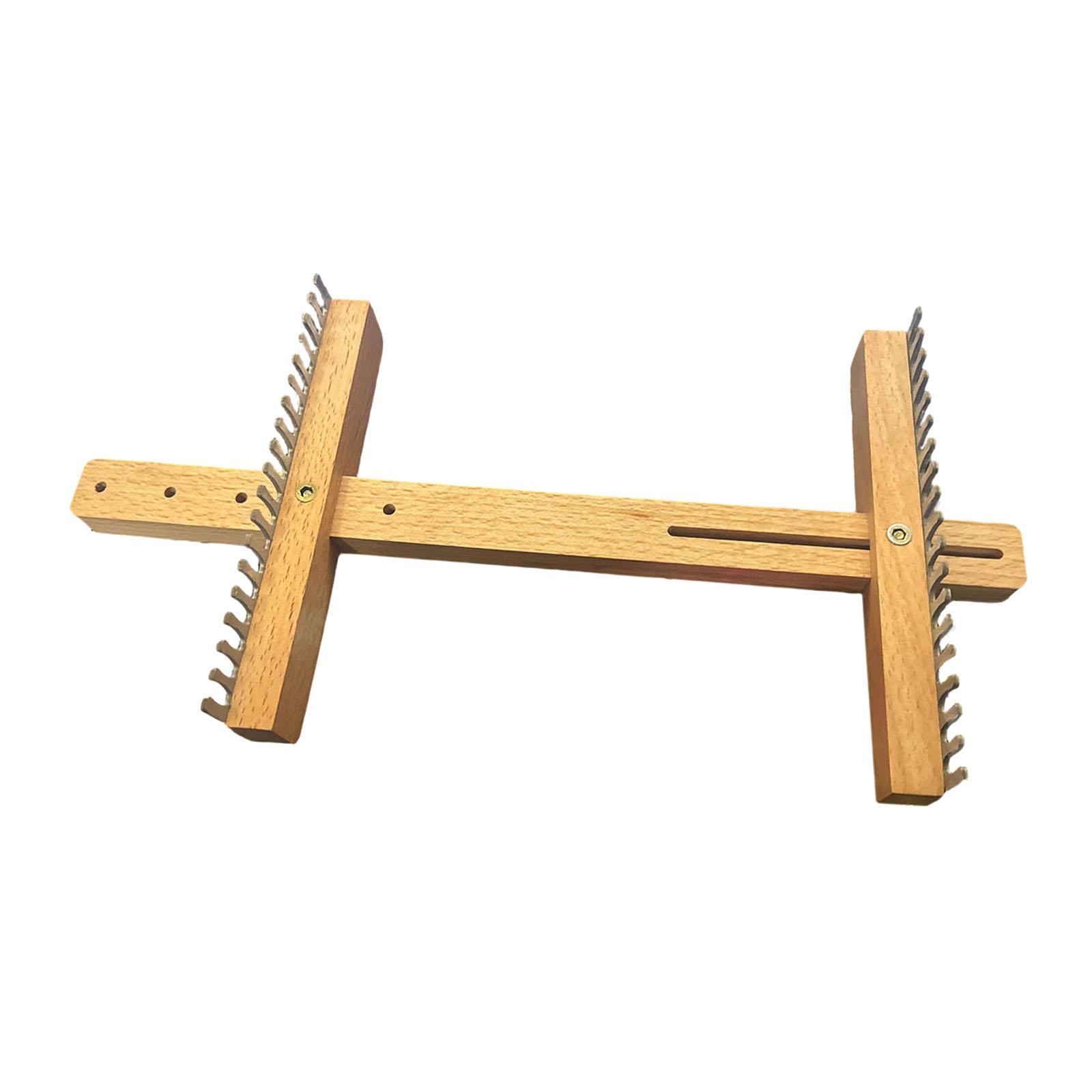 Textile For Sewing - Adjustable Wooden Loom Weaving Frame Beginner