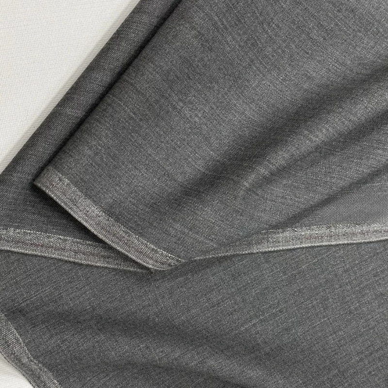 Sewing Tweed Fabric - L100XW145CM Imported Worsted Tweed Wool Fabric