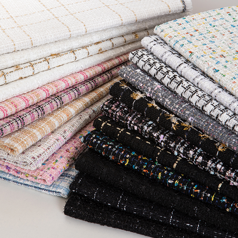 Sewing Tweed Fabric - Women\'s Tweed Fabric Thickened By The