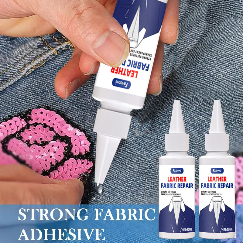 Fabric Glue Bond - Flexible Clear Fabric Repair Adhesive Fast
