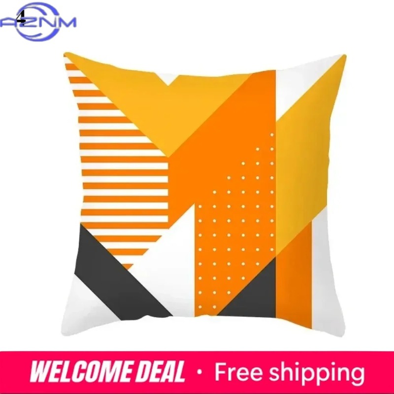 Boho Orange Abstract Cushion C – Century Textile & Sewing Supply Reviews recenzja i cena