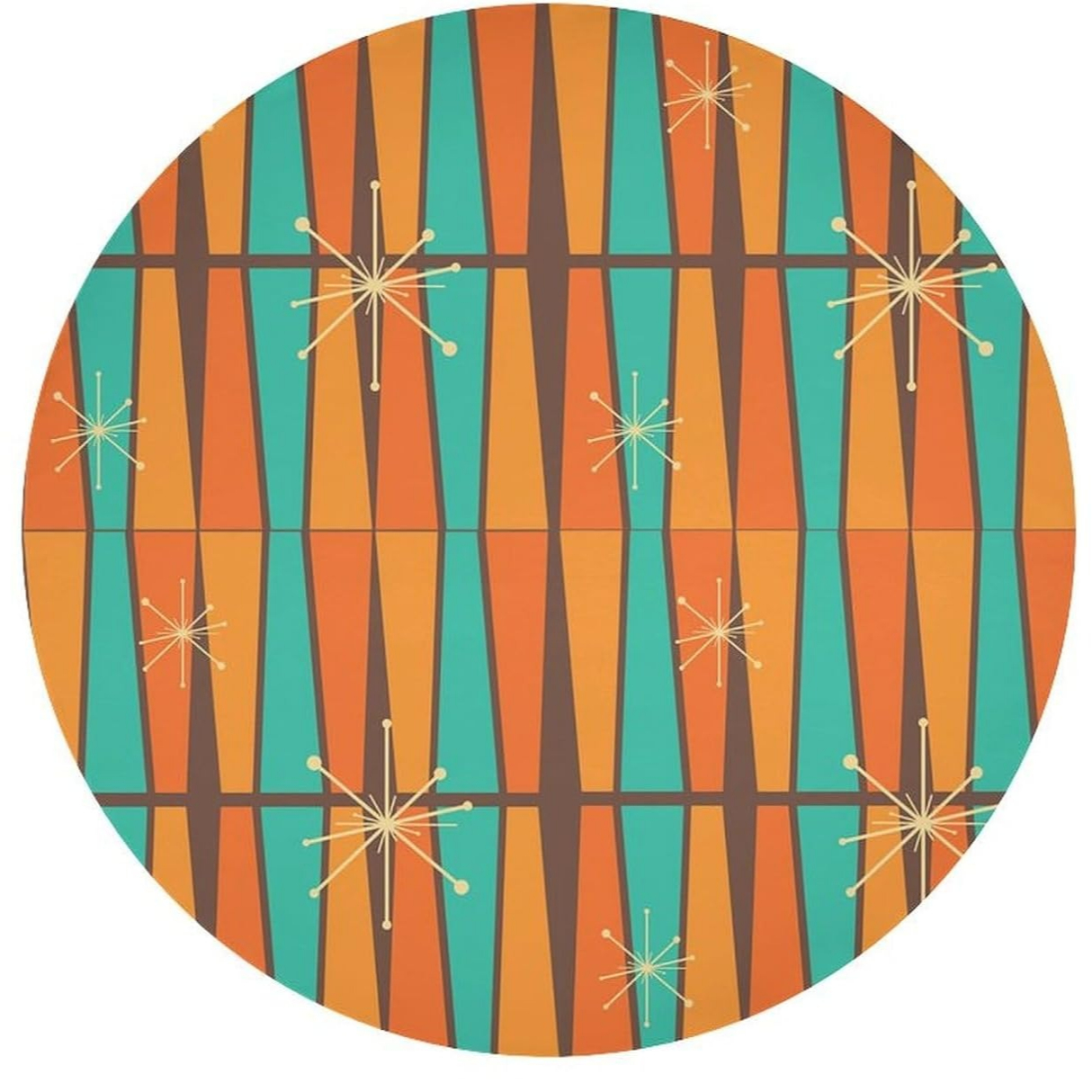 Mid Century Modern Orange Yell – Century Textile & Sewing Supply Reviews recenzja i cena