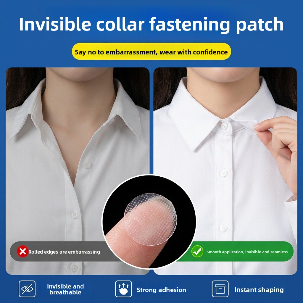 Magic Self-Adhesive Shirt Coll – Sewing Labels recenzja i cena