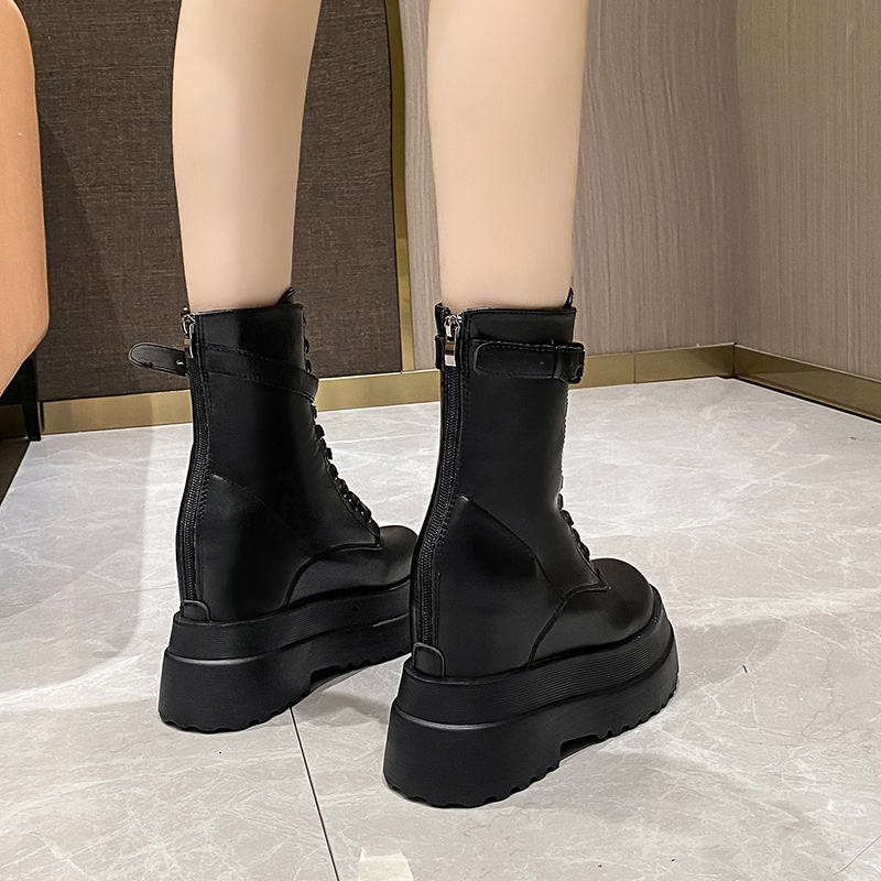 11cm Woman Hidden Wedges Boots – Sewing Latex recenzja i cena