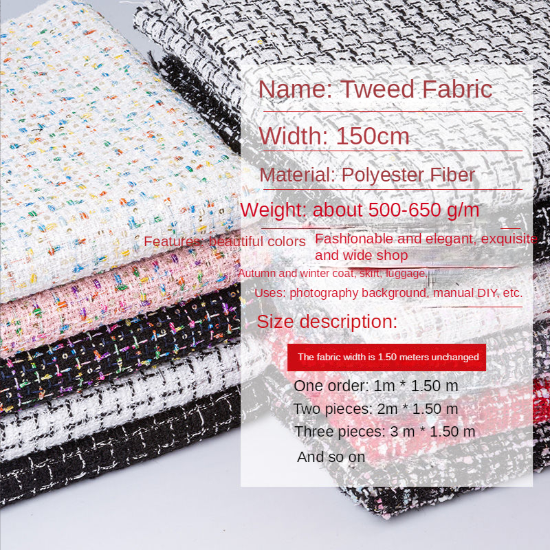 Tweed Fabric By The Meter for  – Sewing Tweed Fabric recenzja i cena