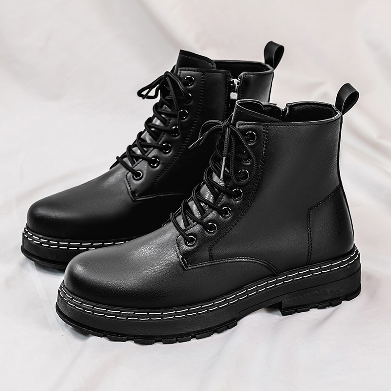Men's 4-Season Black Patent Le – Sewing Cloth recenzja i cena