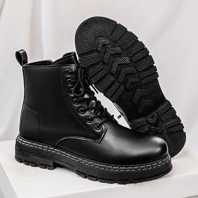 Men's 4-Season Black Patent Le – Sewing Cloth recenzja i cena
