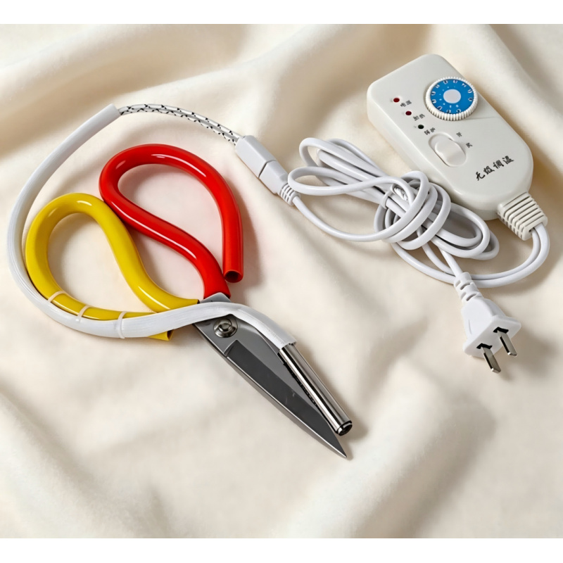 Electric Thermal Scissors Adju – Sewing Labels recenzja i cena
