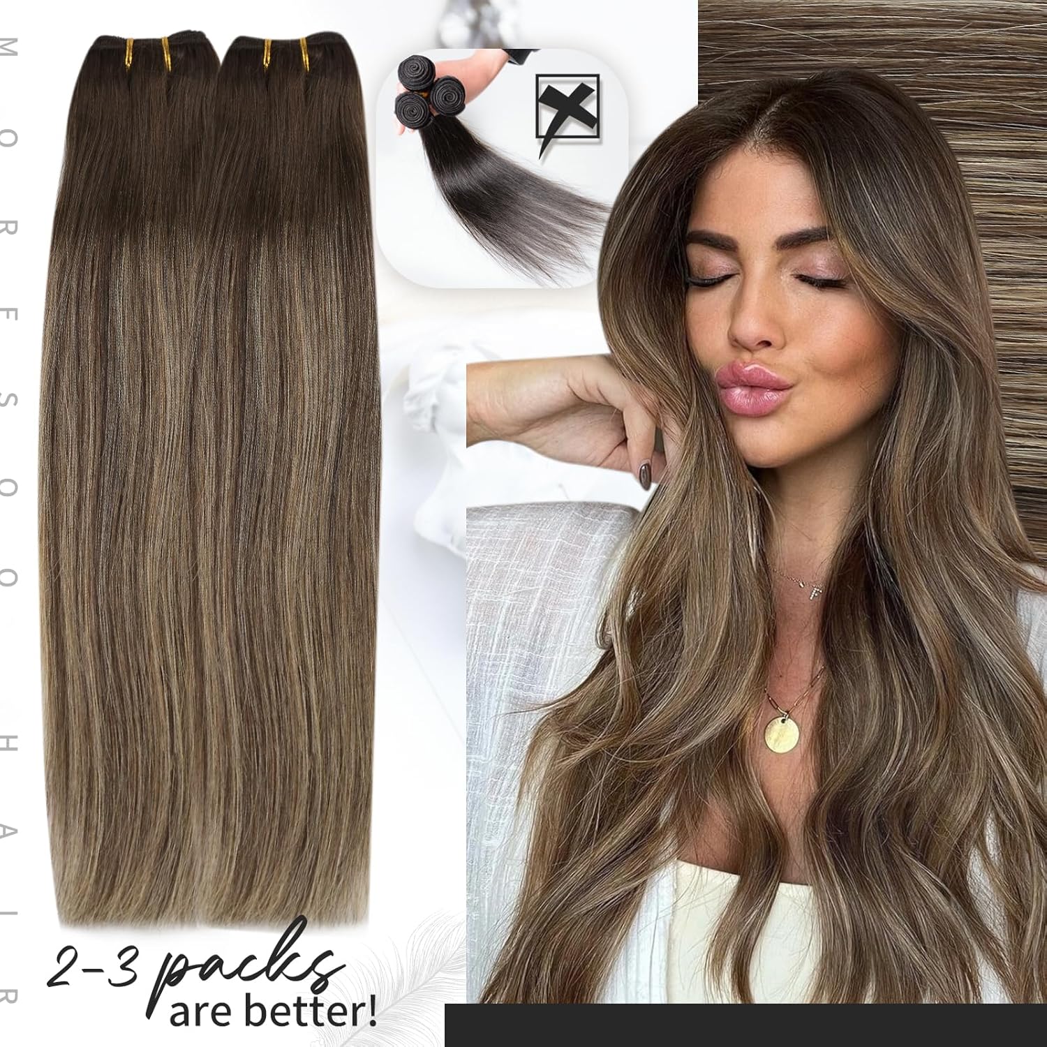 Moresoo Hair Bundles Real Huma – Sewing Lab recenzja i cena