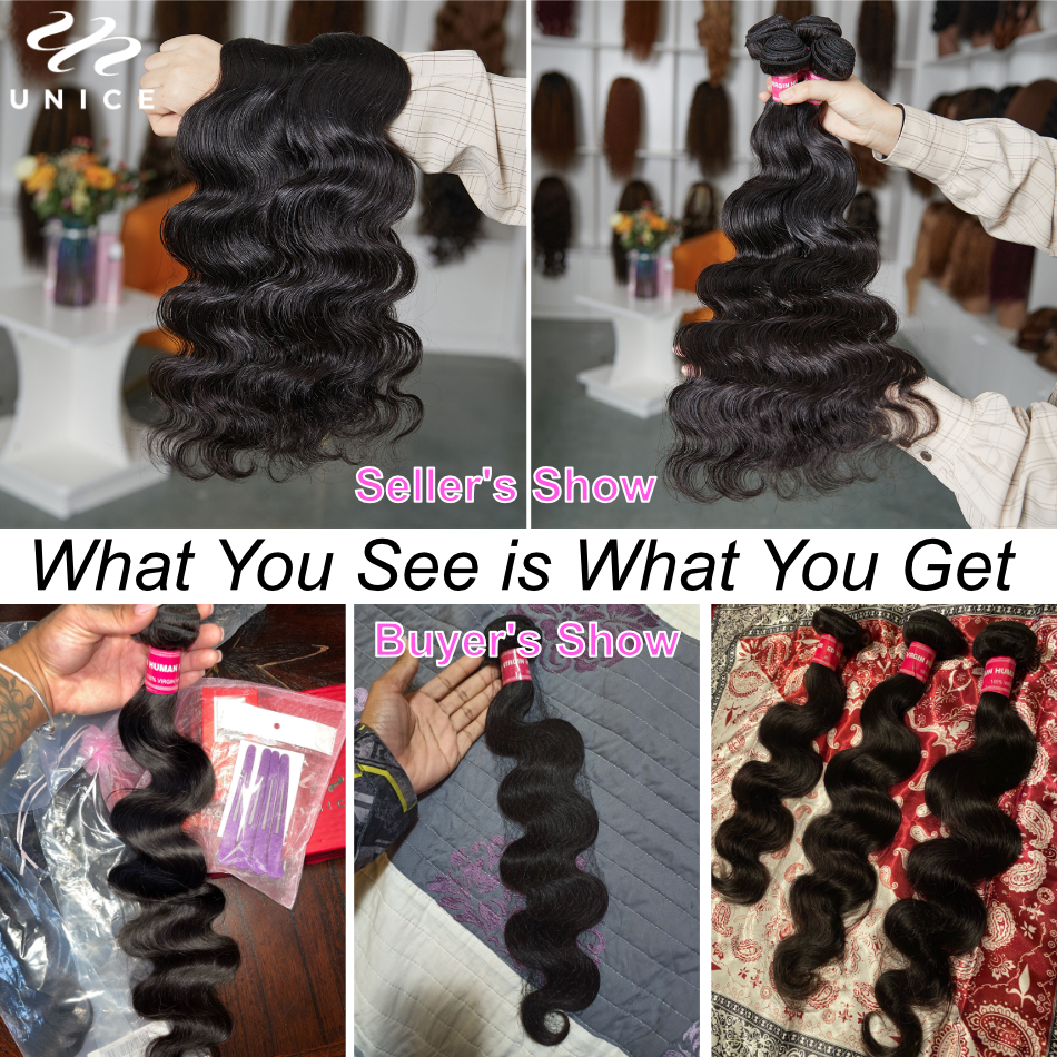 UNice Body Wave Bundles Natura – Sewing Lab recenzja i cena
