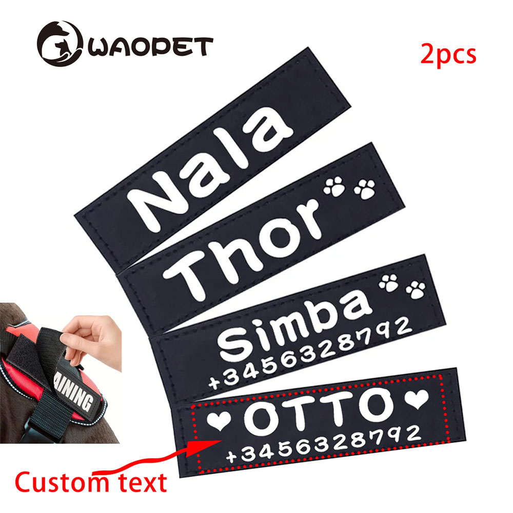 Custom Dog ID Tags For Harness – Sewing Label recenzja i cena