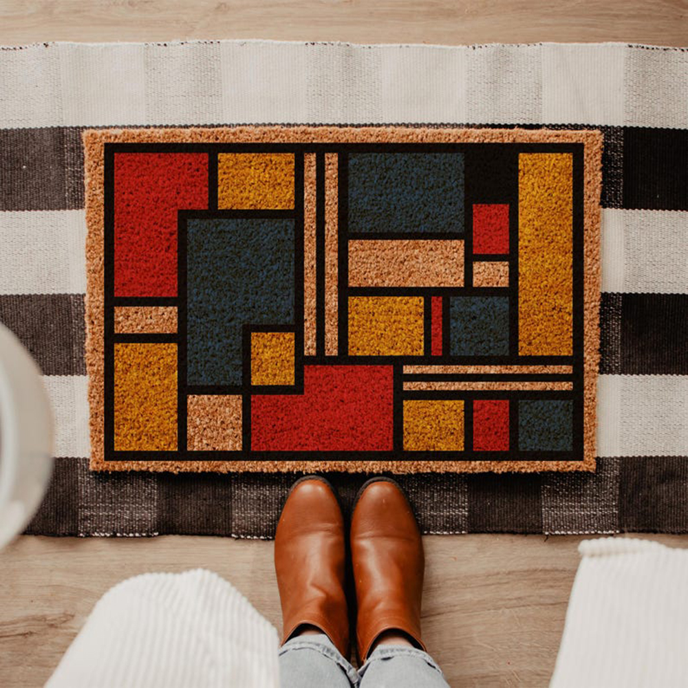 Mid Century Modern Doormat Bau – Century Textile & Sewing Supply Reviews recenzja i cena
