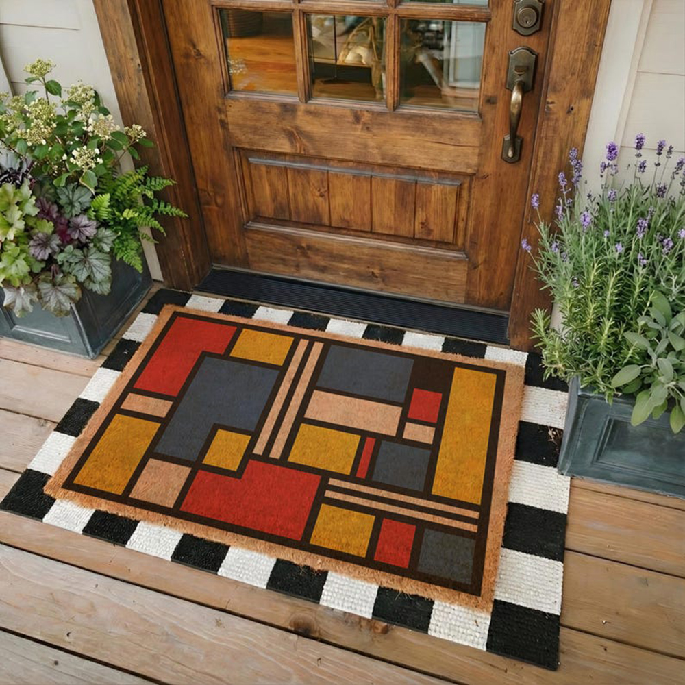 Mid Century Modern Doormat Bau – Century Textile & Sewing Supply Reviews recenzja i cena