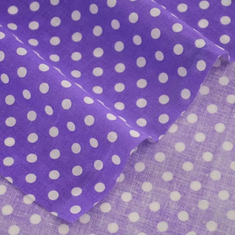50X150CM White Orange Polka Do – Textile For Sewing recenzja i cena