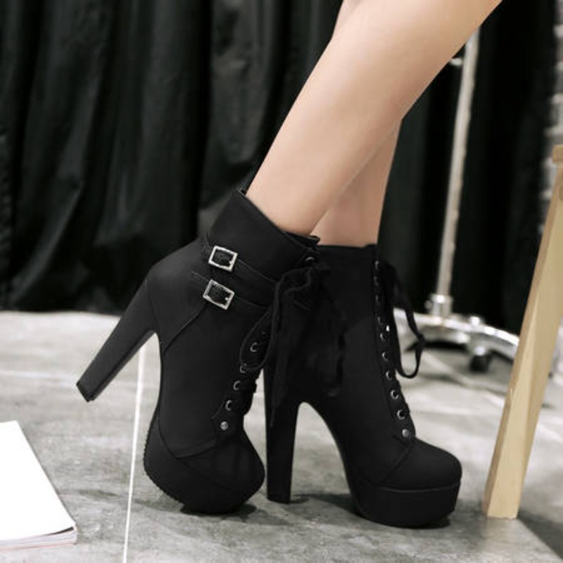 Winter Women Platform Ankle Bo – Sewing Fleece recenzja i cena