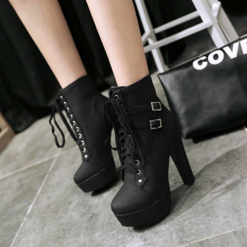 Winter Women Platform Ankle Bo – Sewing Fleece recenzja i cena