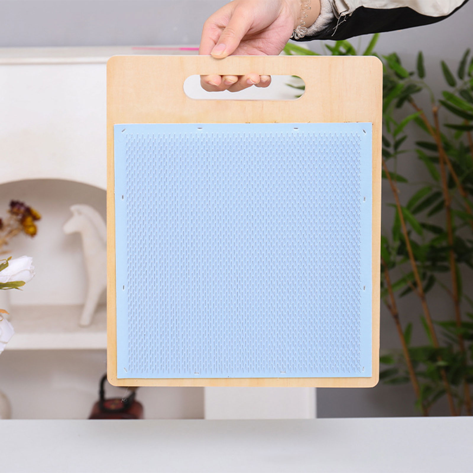 Wool Blending Board Wooden Woo – Textile Sewing Support recenzja i cena