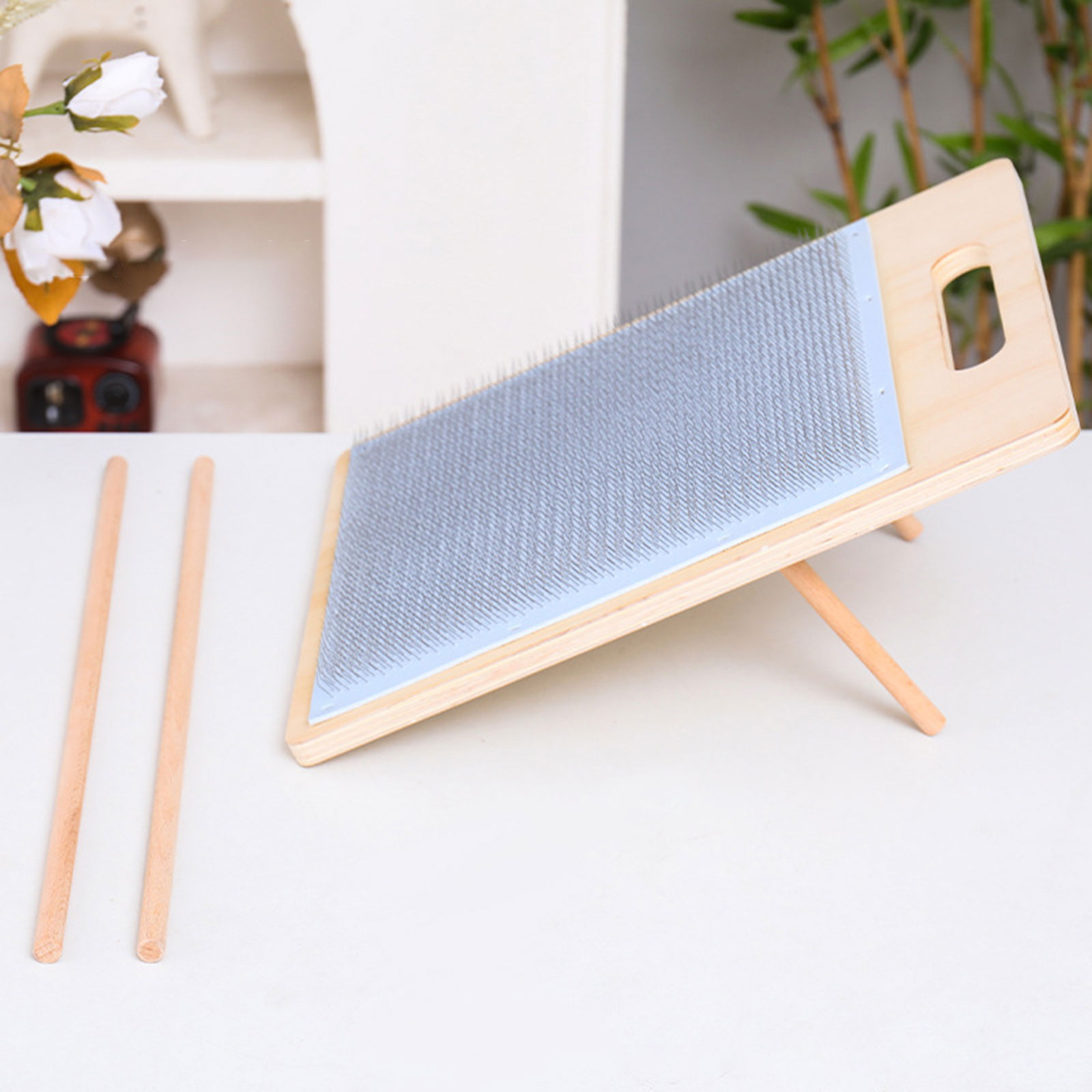 Wool Blending Board Wooden Woo – Textile Sewing Support recenzja i cena