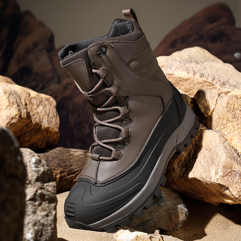 Men's Non-Slip Warm Hiking Sho – Sewing Fleece recenzja i cena