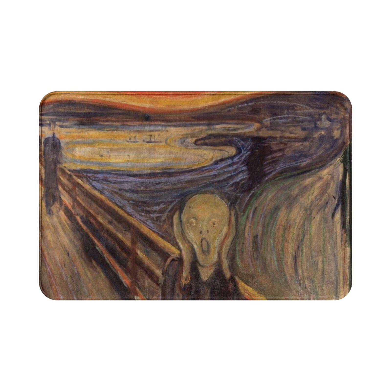 Munch's Scream Carpet Mat Rug  – Century Textile & Sewing Supply Reviews recenzja i cena