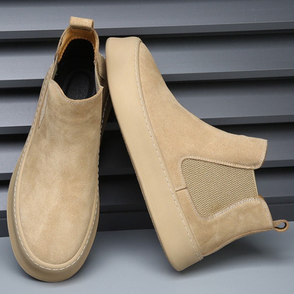 Leather Chelsea Boots for Man  – Sewing Latex recenzja i cena