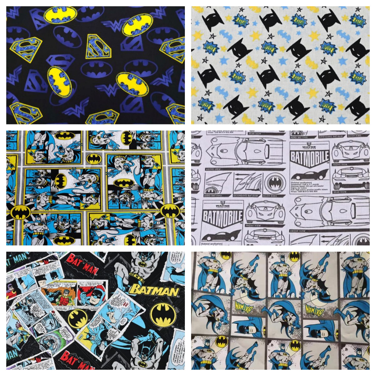 Bandai Batman Anime 100 Cotton – Textile For Sewing recenzja i cena