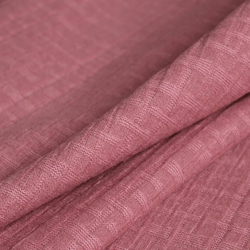 Redraspberry Japanese Plaid Kn – Sewing Tweed Fabric recenzja i cena