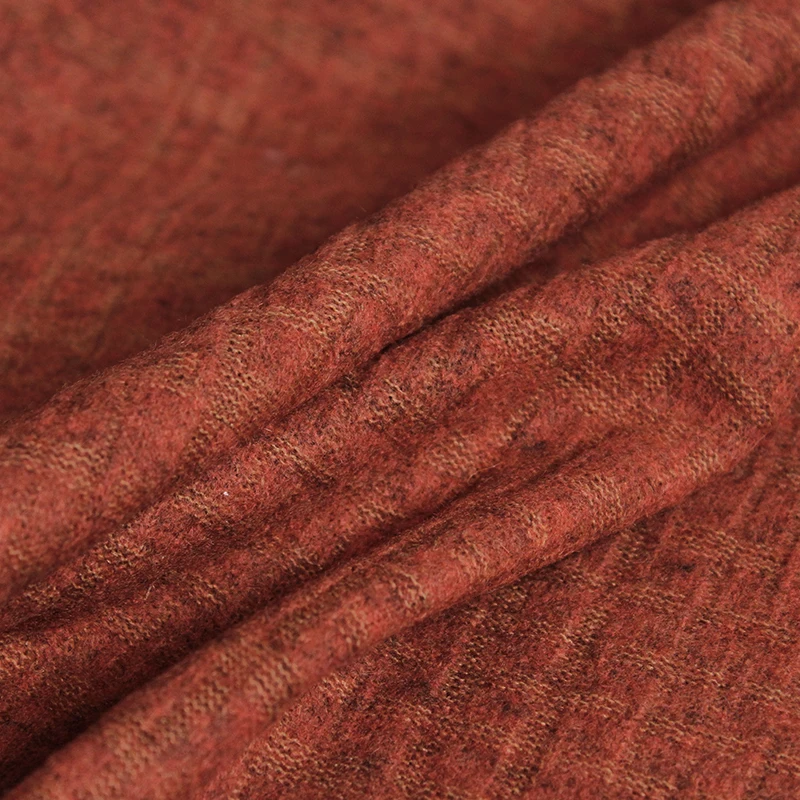 Redraspberry Japanese Plaid Kn – Sewing Tweed Fabric recenzja i cena