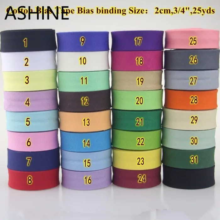 Cotton Bias Fold Tape Webbing  – Binding Tape Bias recenzja i cena