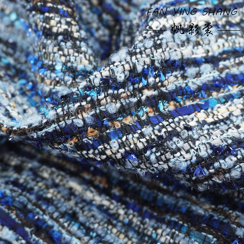 2025 Blue Series Bright Chiffo – Sewing Tweed Fabric recenzja i cena