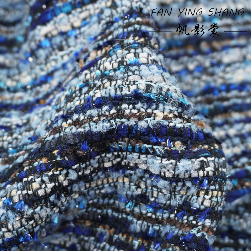 2025 Blue Series Bright Chiffo – Sewing Tweed Fabric recenzja i cena