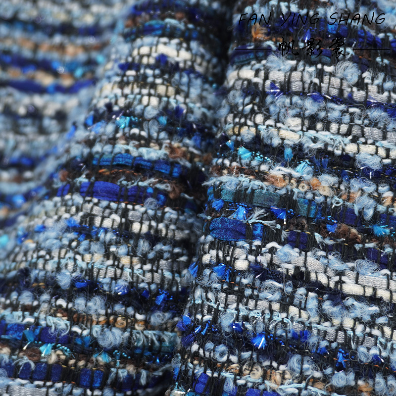 2025 Blue Series Bright Chiffo – Sewing Tweed Fabric recenzja i cena