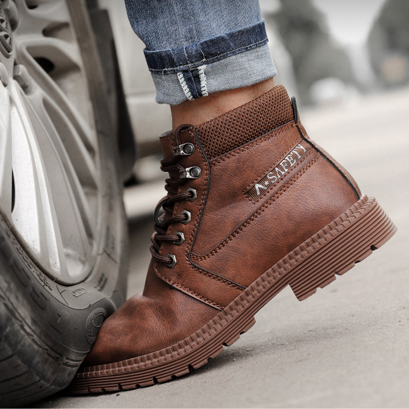 Waterproof Work Boots Steel To – Sewing Nylon recenzja i cena