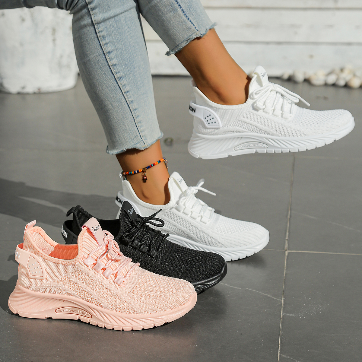 Women shoes casual sneaker fal – Sewing Cloth recenzja i cena
