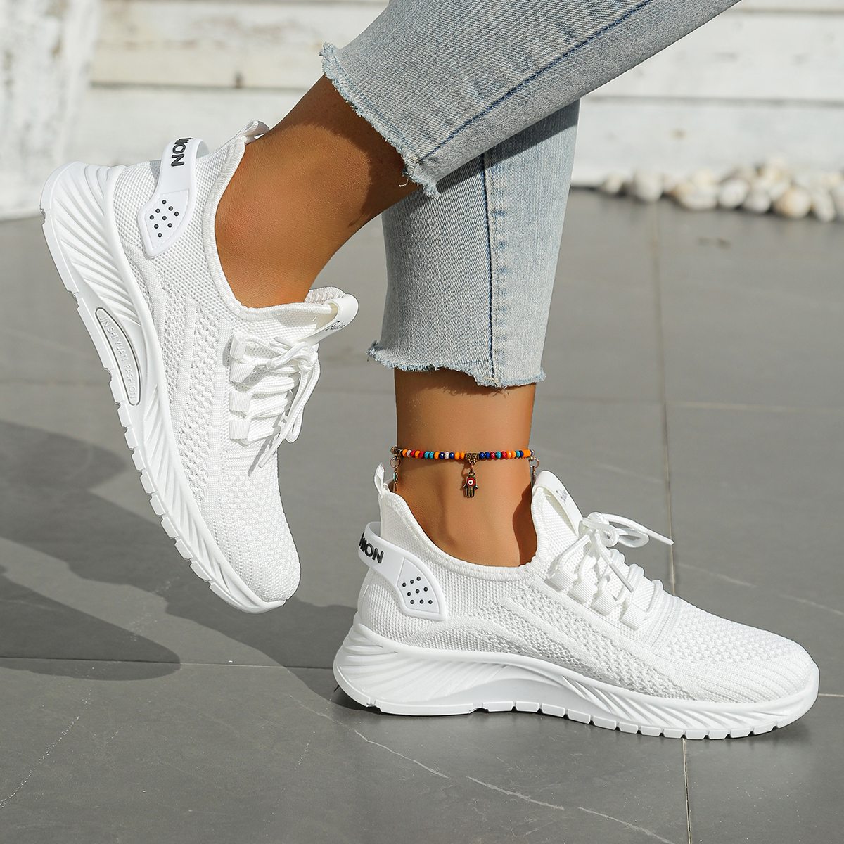 Women shoes casual sneaker fal – Sewing Cloth recenzja i cena