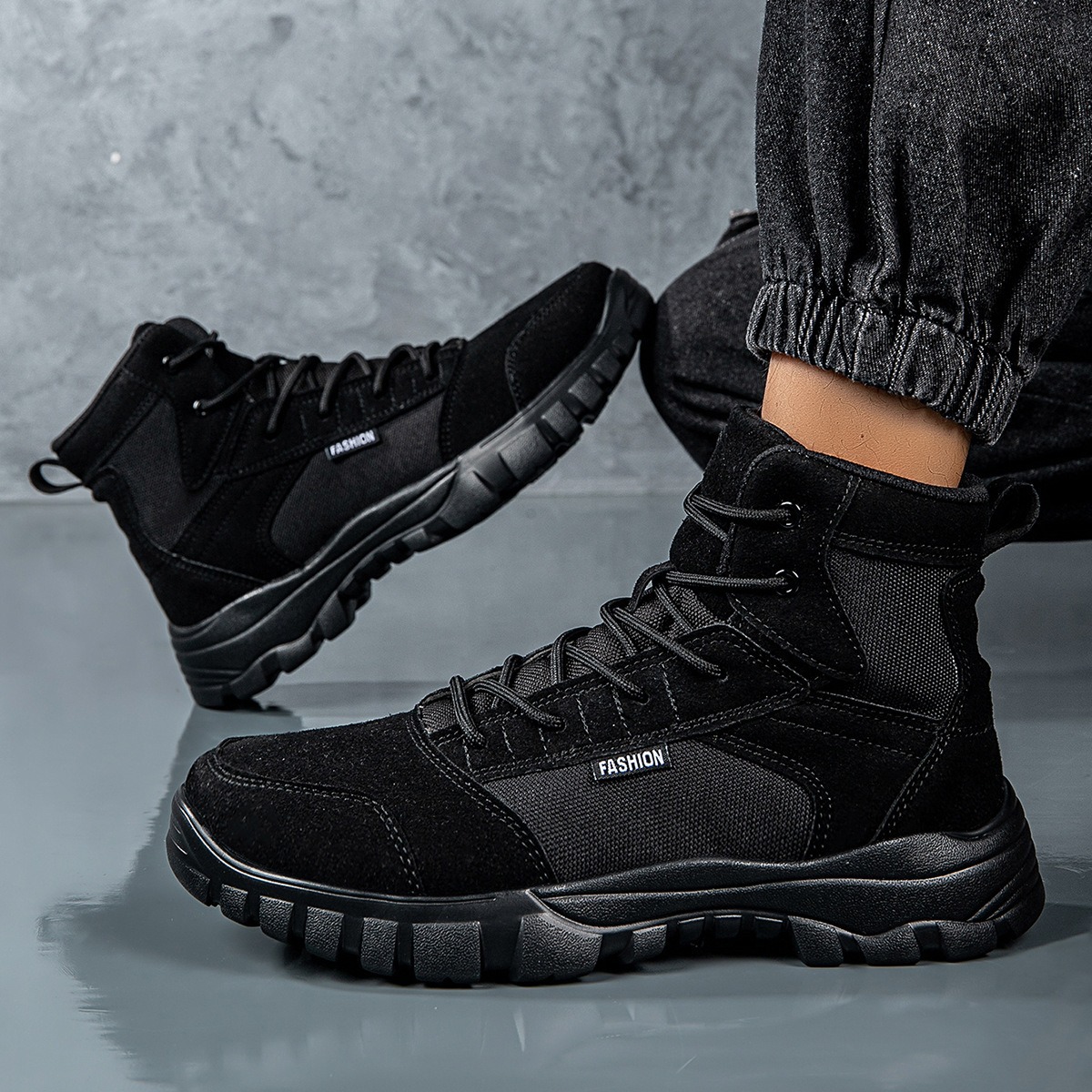 Men's shoes autumn and winter  – Sewing Nylon recenzja i cena