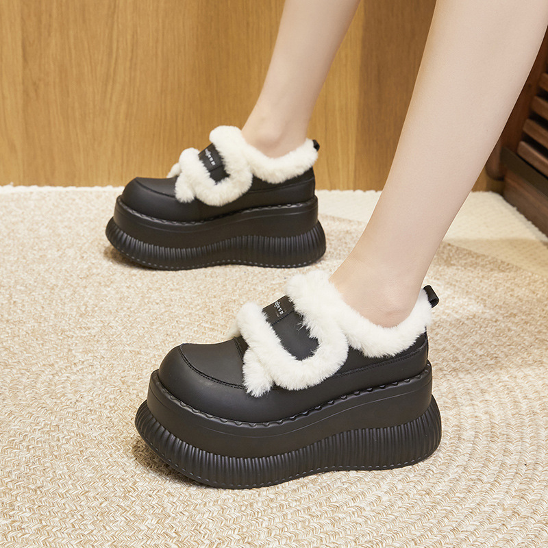 Women Winter White 8.5cm Thick – Sewing Fleece recenzja i cena