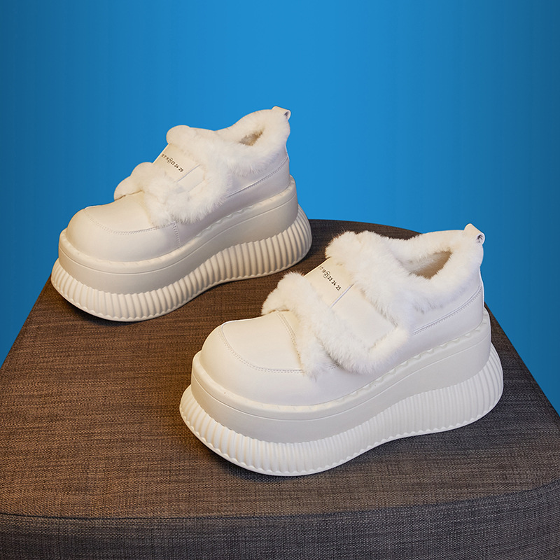 Women Winter White 8.5cm Thick – Sewing Fleece recenzja i cena