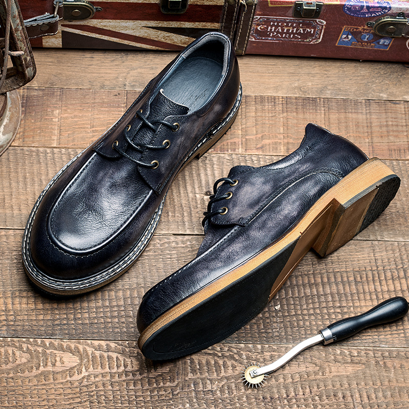 Genuine Leather Brogue Shoes L – Sewing Latex recenzja i cena