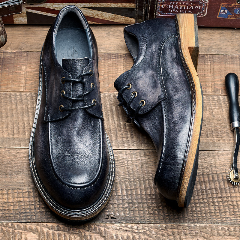 Genuine Leather Brogue Shoes L – Sewing Latex recenzja i cena