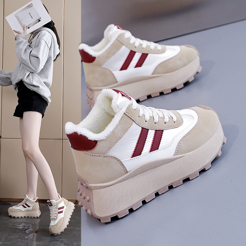 Winter Thick-Soled High-Top Wo – Sewing Fleece recenzja i cena