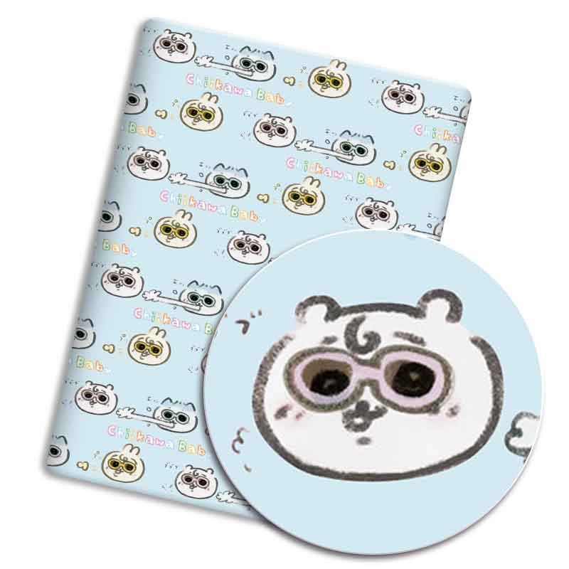Cartoon fabric 140x50CM cotton – Textile For Sewing recenzja i cena