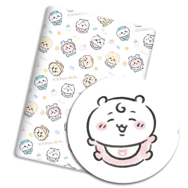 Cartoon fabric 140x50CM cotton – Textile For Sewing recenzja i cena