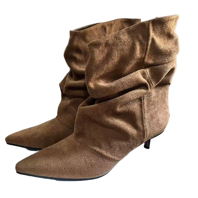 Women Stack Boot,Designer Poin – Sewing Nylon recenzja i cena