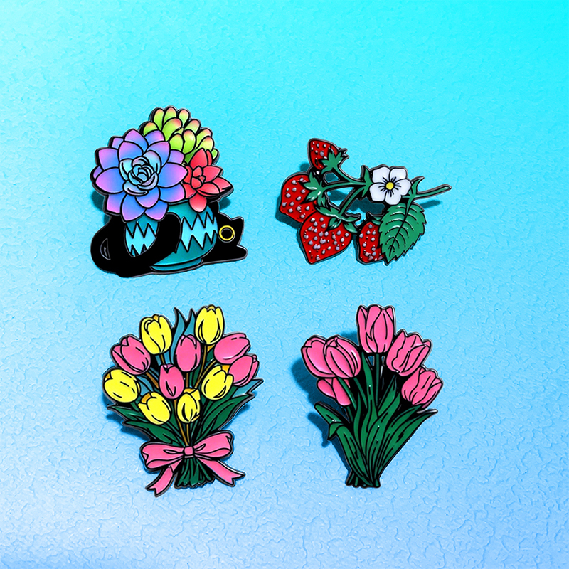 AniPins Bouquet Flowers Strawb – Sewing Labels recenzja i cena