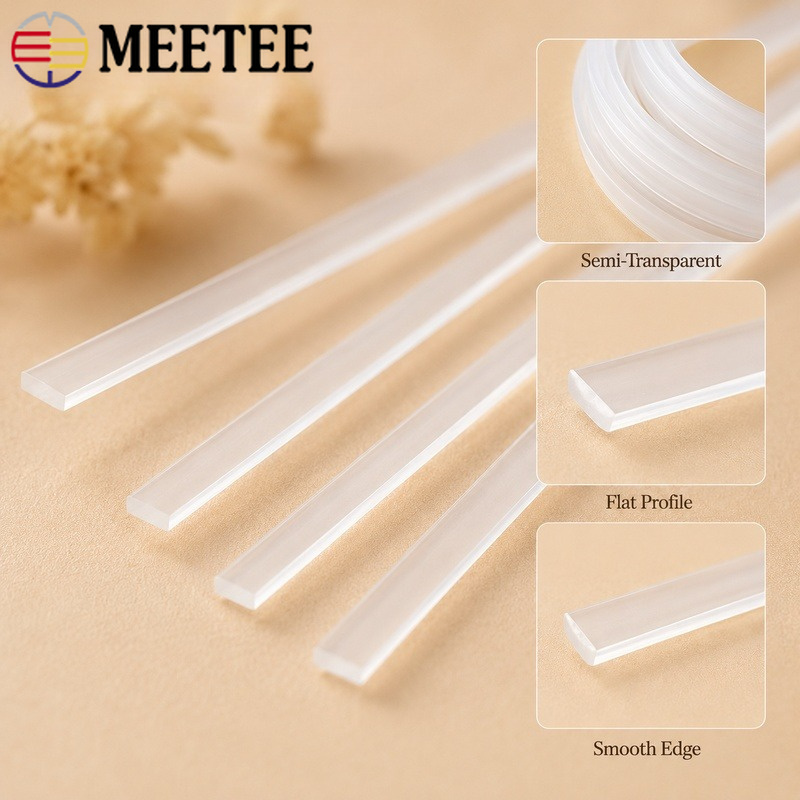 20Meters 4-12mm Clear PP Plast – Textile Sewing Support recenzja i cena